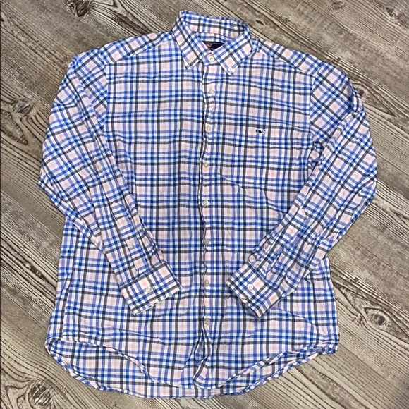 Vineyard Vines Gingham Button Down - Picture 1 of 4